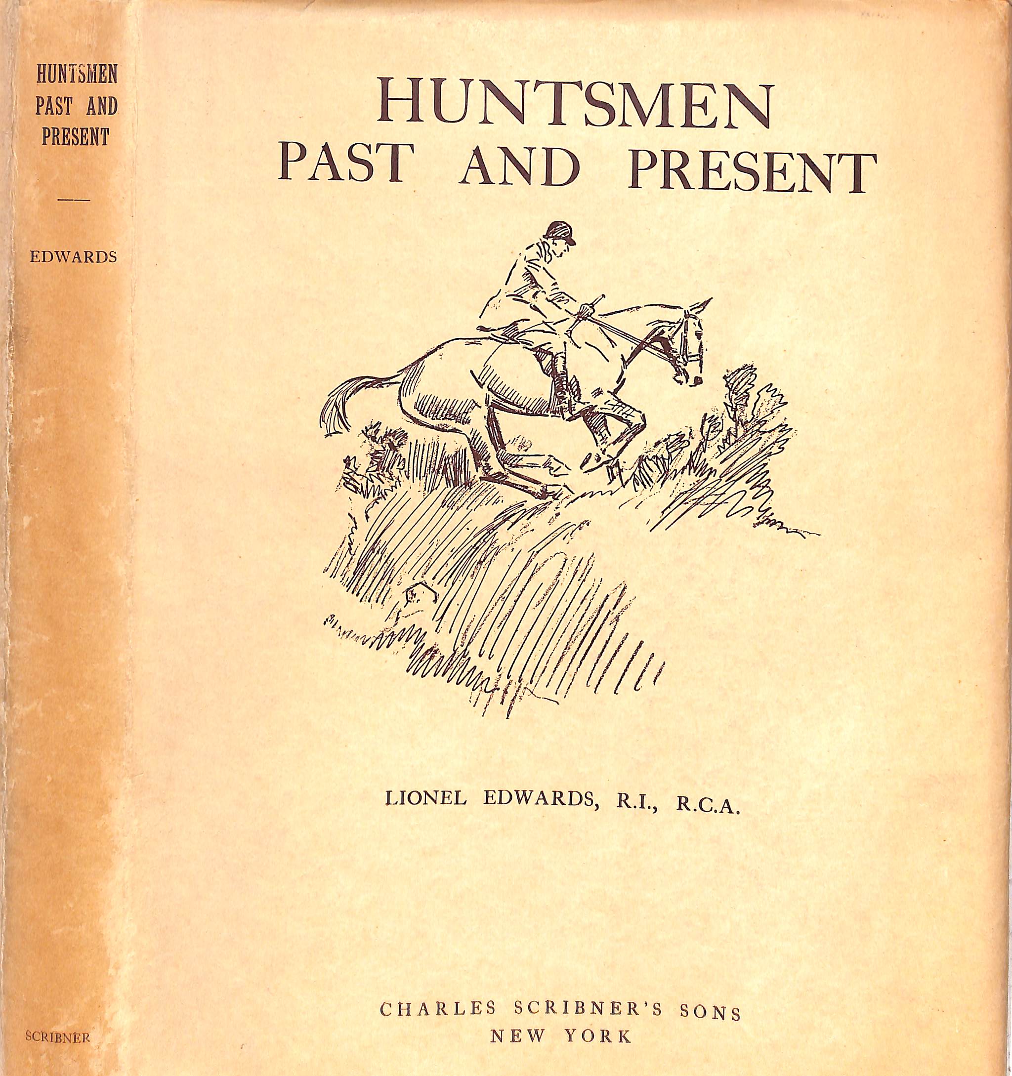 "Huntsmen Past And Present" 1929 EDWARDS, Lionel (SOLD)