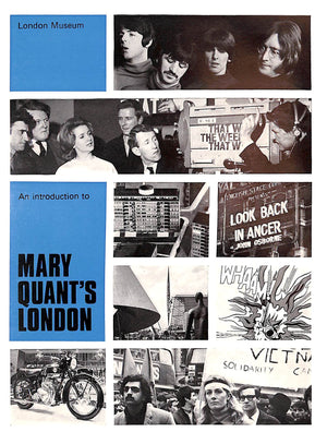 "An Introduction To Mary Quant's London" 1973 MORRIS, Brian