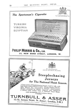 The Hunting Diary And Guide For 1927-28