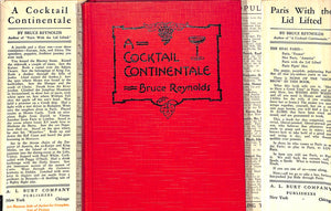 "Cocktail Continentale" 1926 REYNOLDS, Bruce