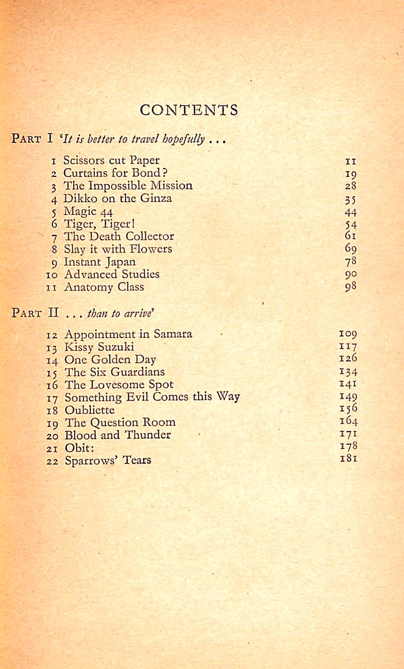 "You Only Live Twice" 1966 FLEMING Ian