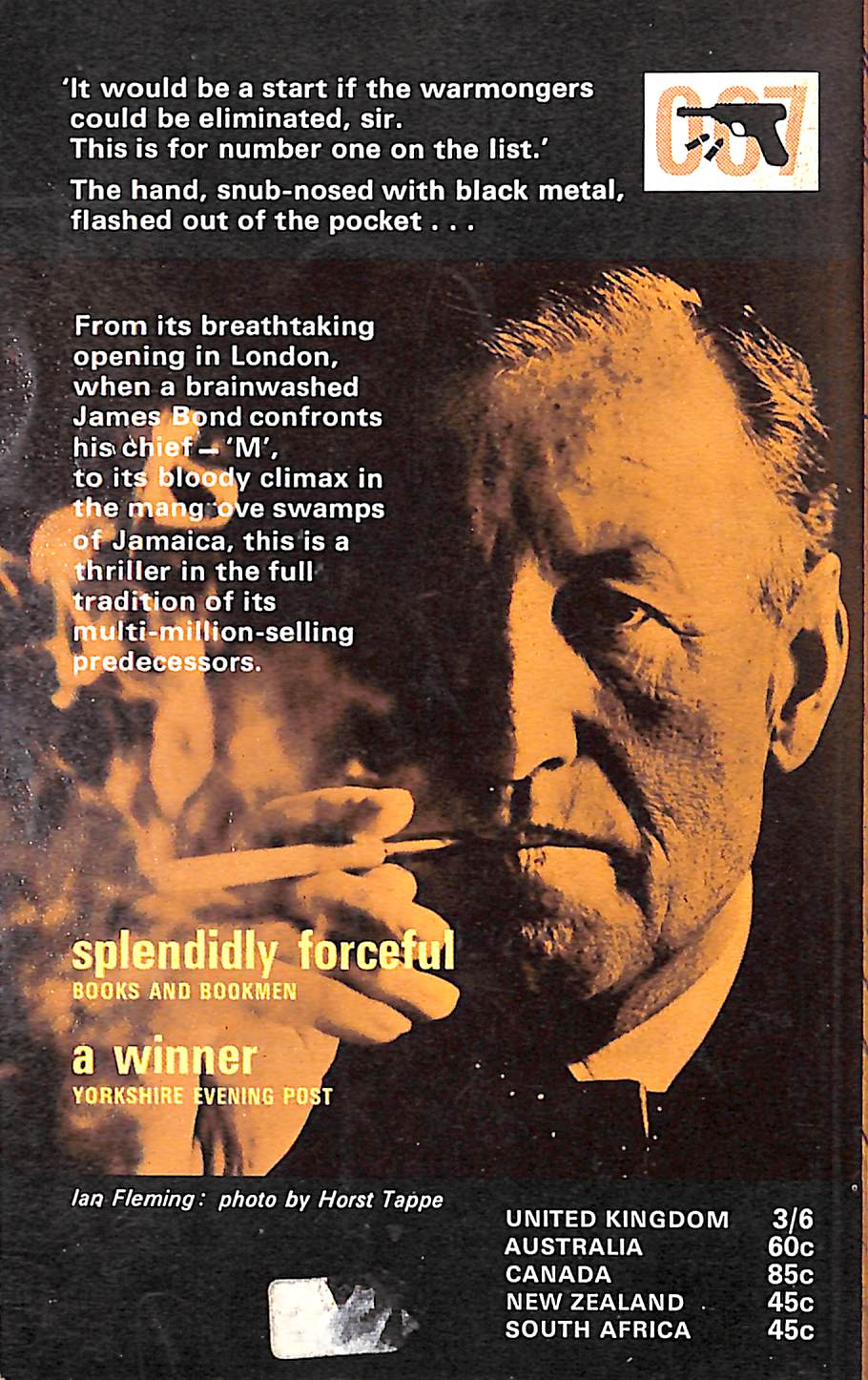 "The Man With The Golden Gun" 1968 FLEMING, Ian