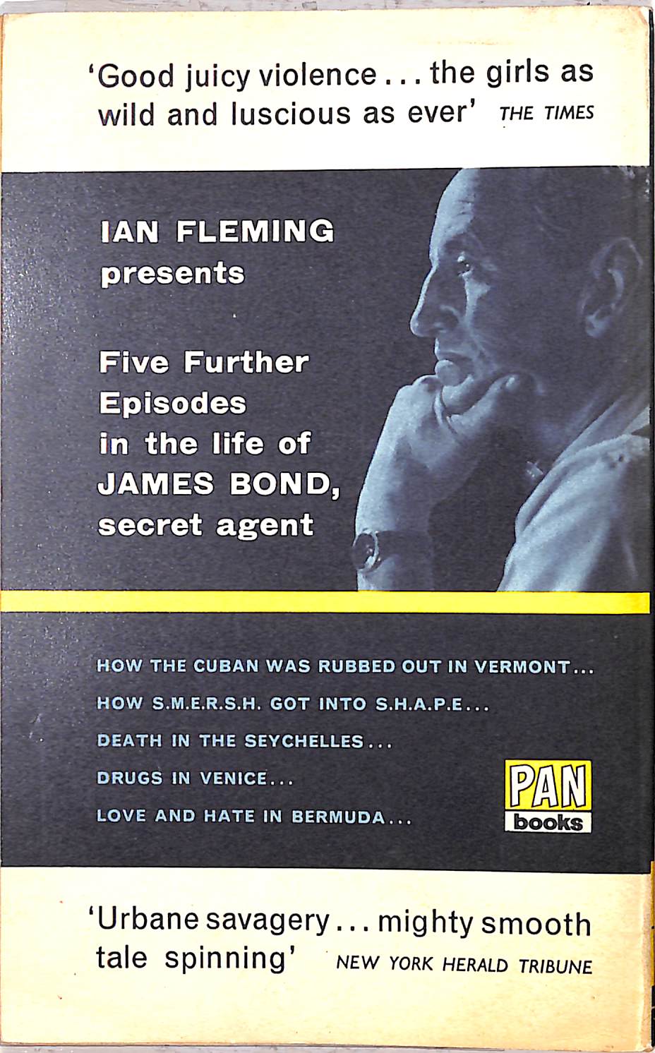 "For Your Eyes Only" 1963 FLEMING, Ian