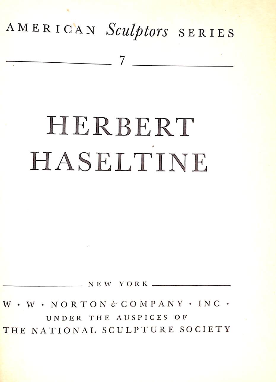 "Herbert Haseltine" 1948