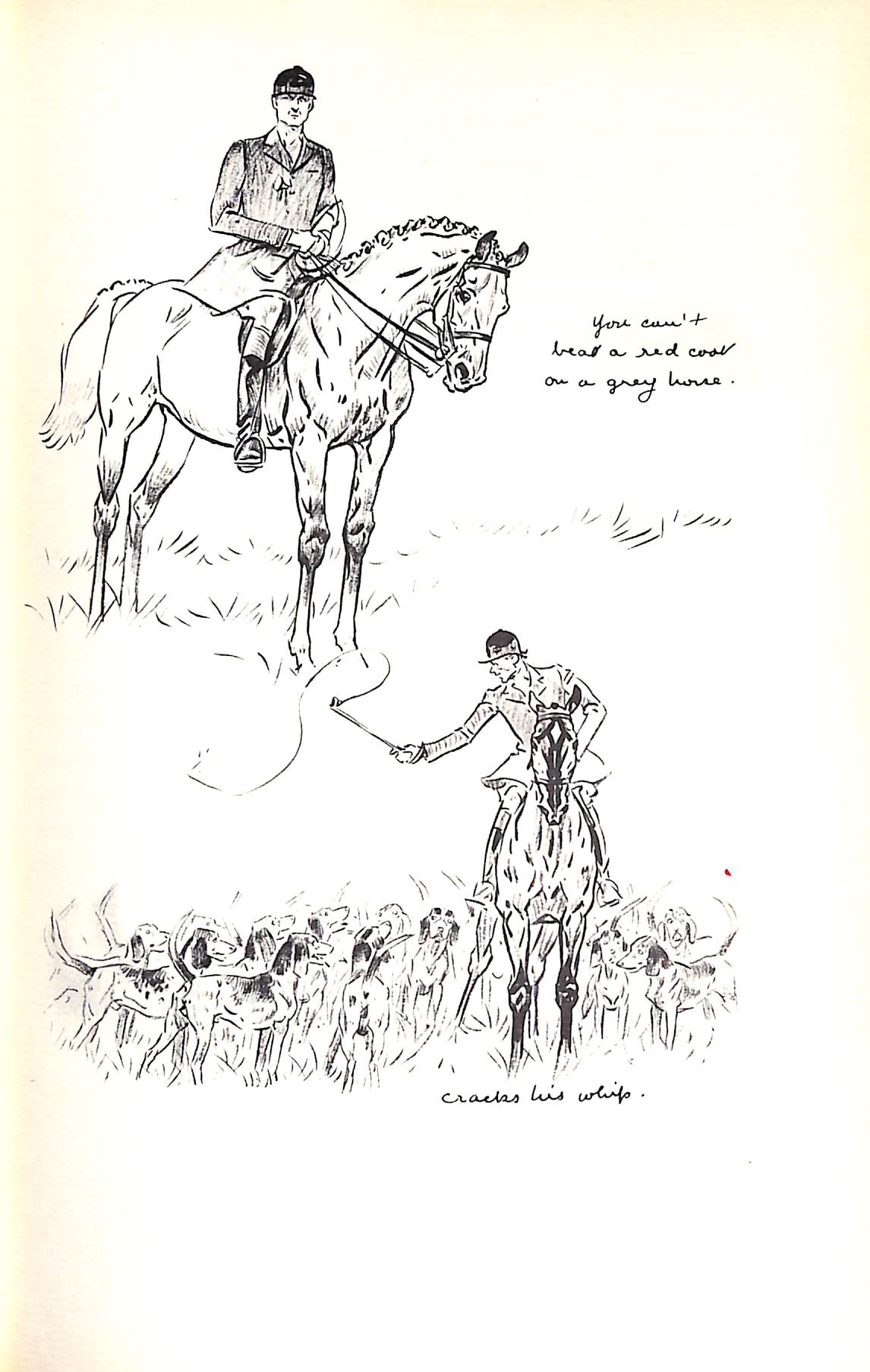 "Foxhunting Is Different" 1938 HENRY, Samuel J.