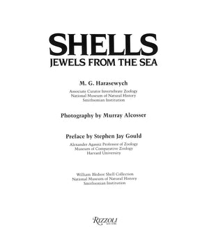 "Shells: Jewels From The Sea" 1989 HARASEWYCH, M.G.