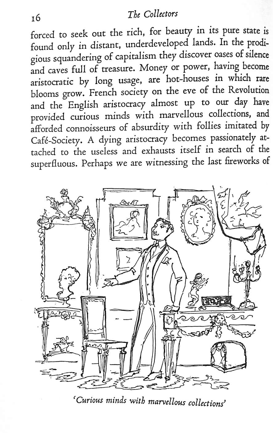 "The Collectors" 1970 JULLIAN, Philippe (SOLD)
