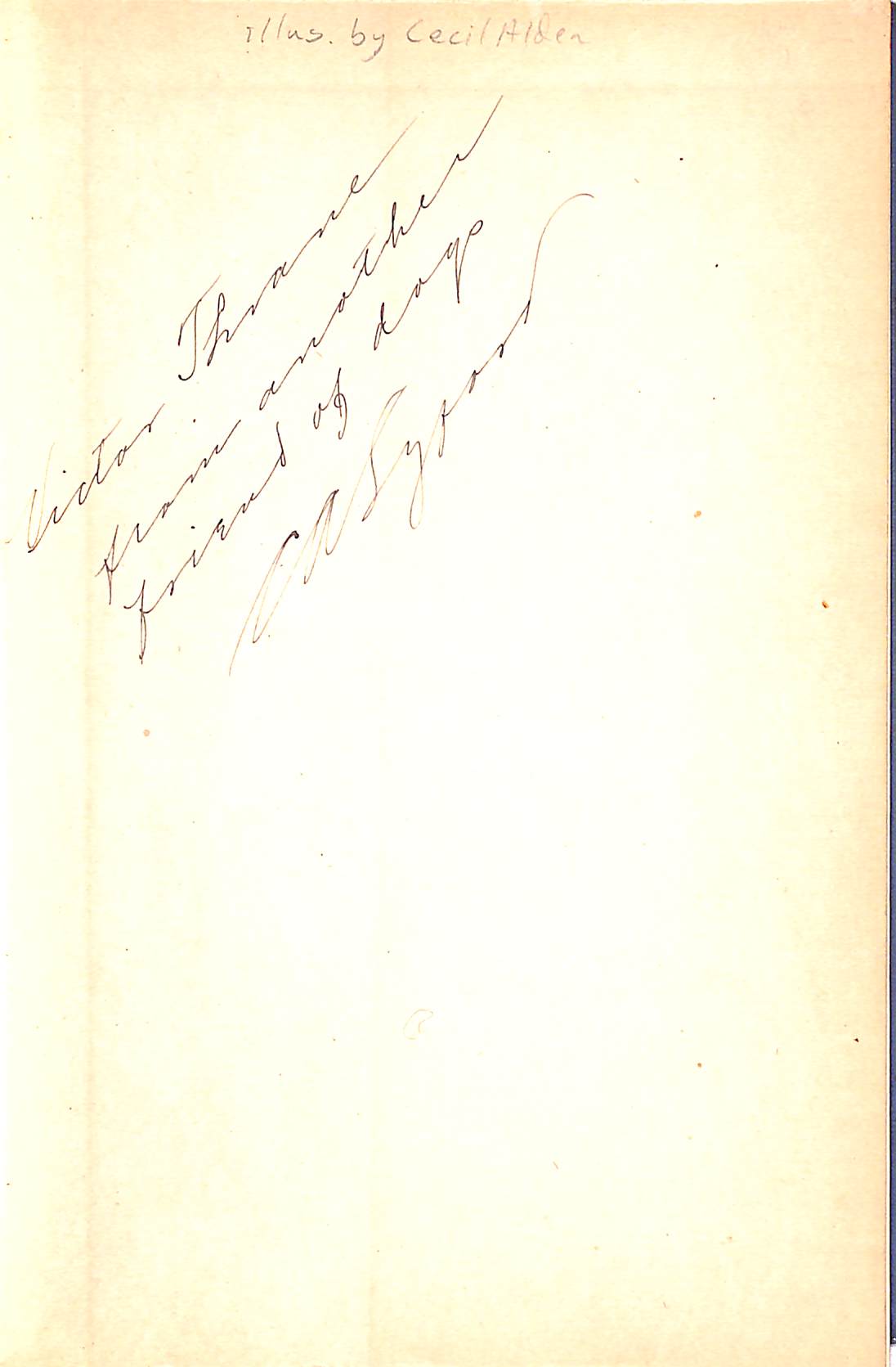 "Our Friend The Dog" 1913 MAETERLINCK, Maurice