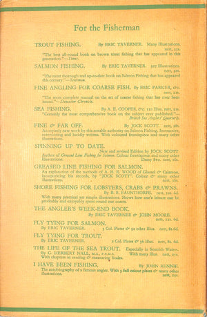 "Fine & Far Off: Salmon Fishing Methods In Practice" 1952 "Jock Scott" (SOLD)