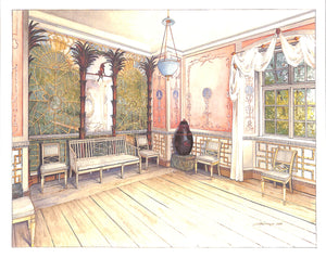"Northern European Garden Pavilions Watercolors" 2001 STEINMEYER, James M. (SOLD)