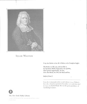 "Isaak Walton's The Compleat Angler, 1653-2003" WALTON, Izaak