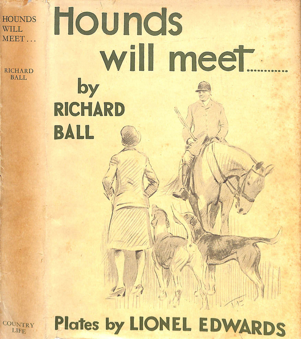 "Hounds Will Meet..." 1931 BALL, Richard