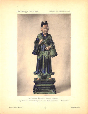 "La Ceramique Chinoise" 1922 MARQUET DE VASSELOT, J.J