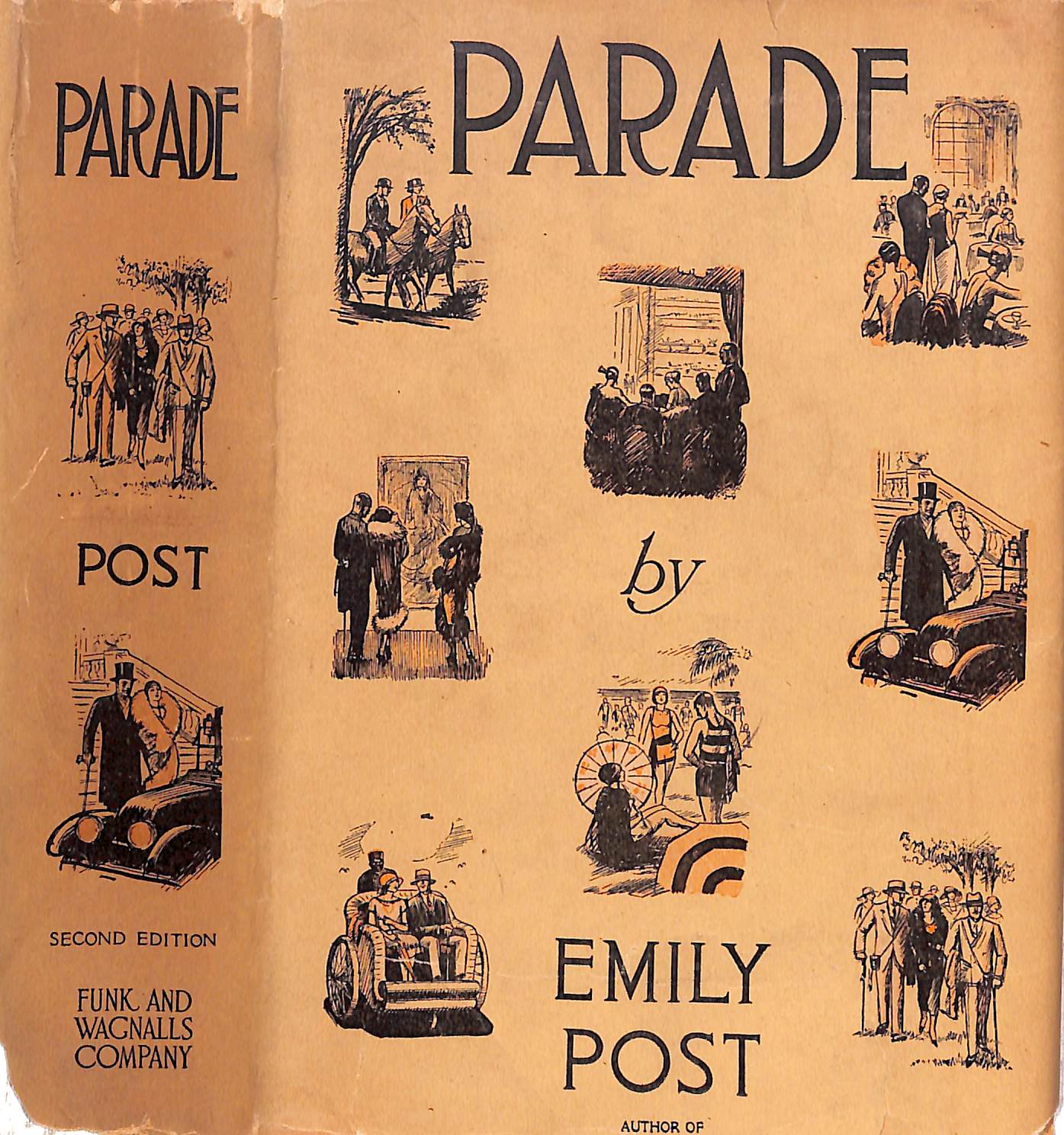 "Parade A Novel Of New York Society" 1925 POST, Emily