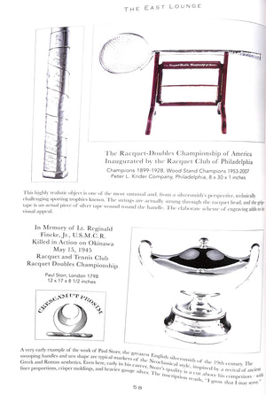 "Racquet And Tennis Club: Architecture Art Library" 2022 BELLIVEAU, Gerald J. Jr. (SOLD)
