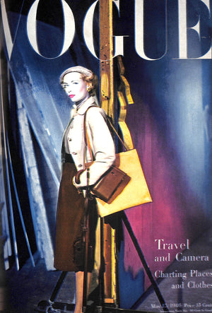"Bound Set x 5 Vogue Magazine Issues" April-June 1946