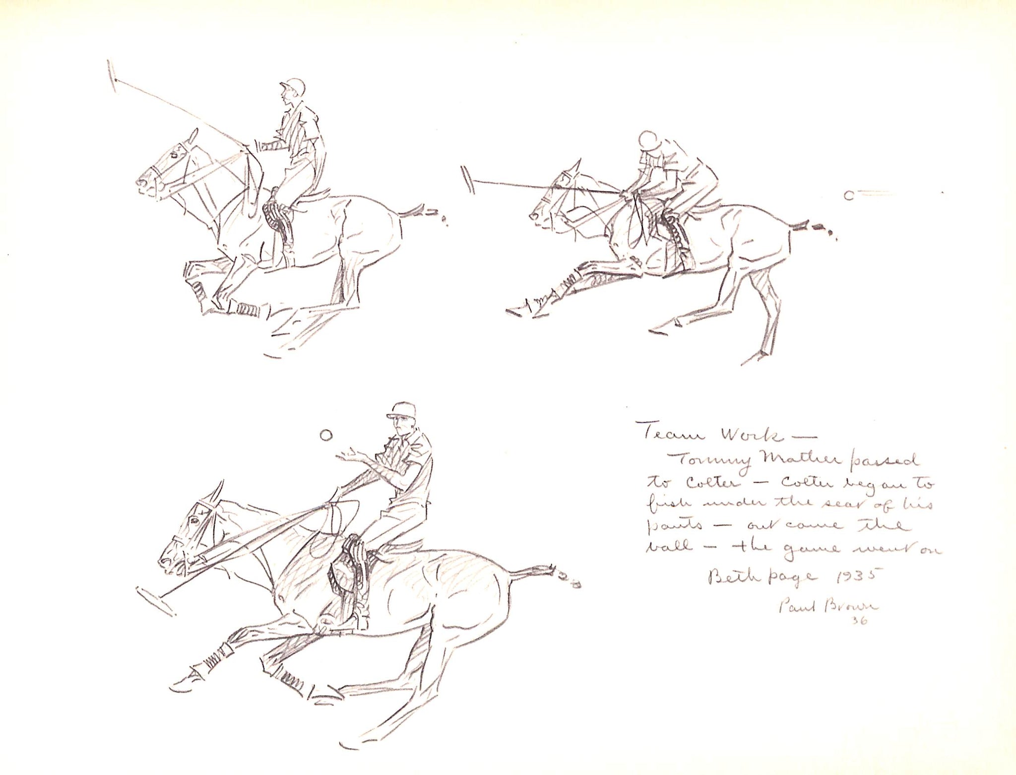 "Ups And Downs" 1936 BROWN, Paul