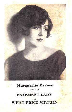 "What Price Virtue?" 1932 BRENER, Margeurite