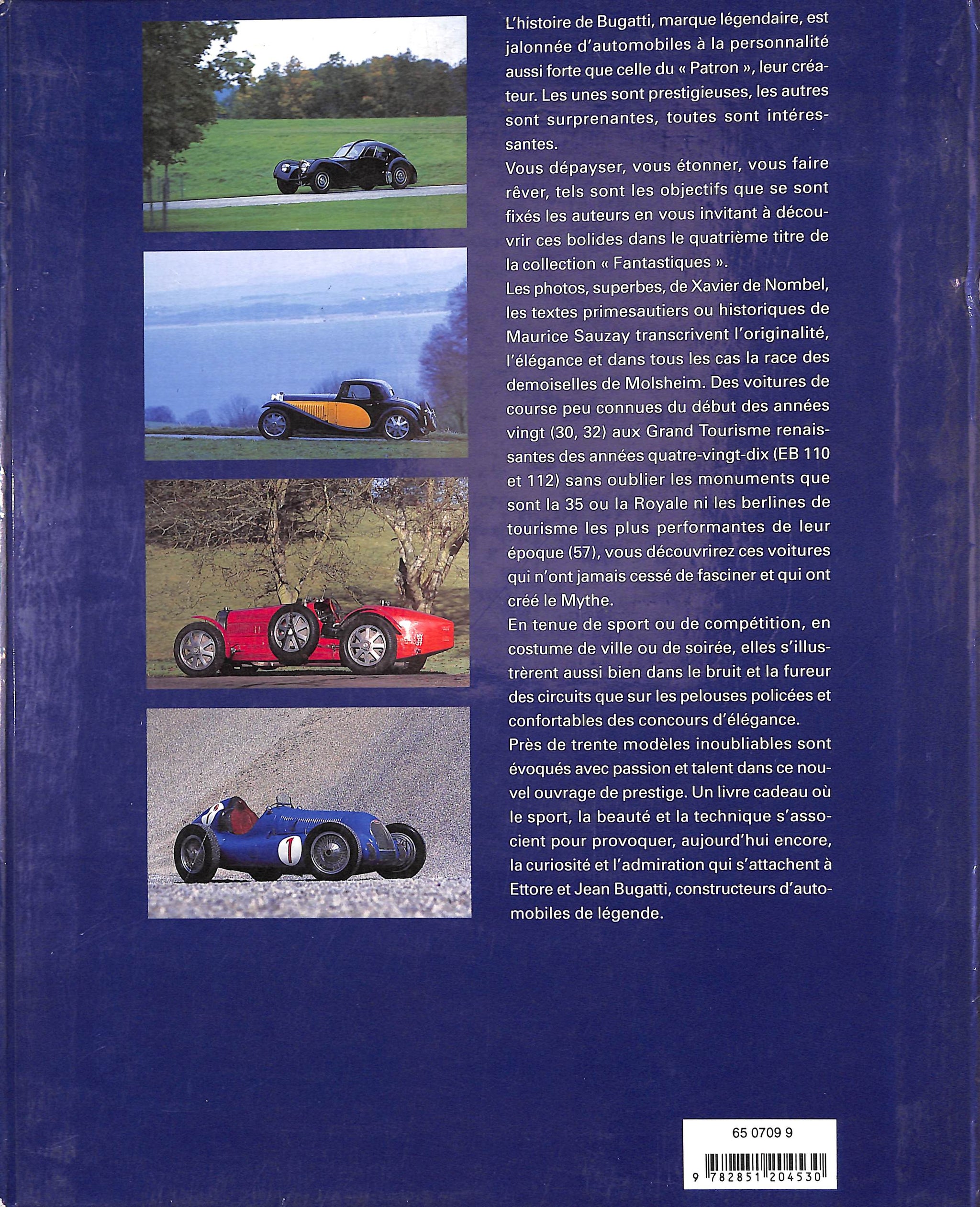 "Fantastiques Bugatti" 1995 SAUZAY, Maurice and DE NOMBEL, Xavier