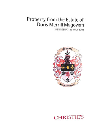 "Property From The Estate Of Doris Merrill Magowan" 2002 Christie's