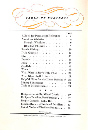 "The Host's Handbook" 1940