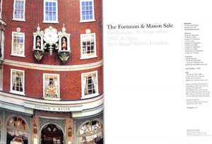 "Bonhams: The Fortnum & Mason Sale - 26 September 2007"