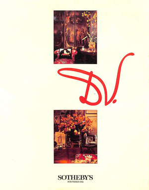 "Property From The Estate Of Diana D. Vreeland" 1990