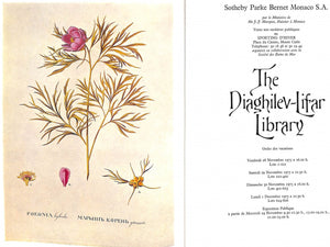 "The Diaghilev-Lifar Library Sotheby's" 1975