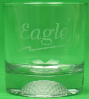 Set x 4 Eagle/ Birdie/ Par/ Bogey Rocks Glasses