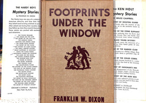 "Footprints Under The Window" 1952 DIXON, Franklin W.