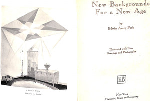 "New Backgrounds for a New Age" PARK, Edwin Avery