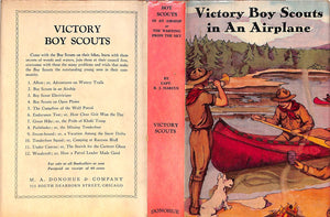 "Victory Boy Scouts In An Airplane: Or The Warning From The Sky" RALPHSON, G. Harvey