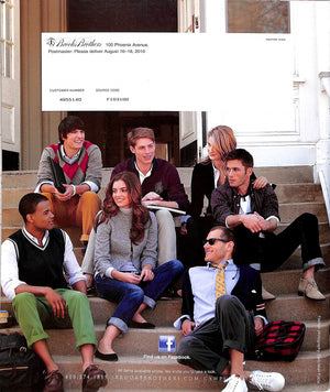 "Brooks Brothers Back To Campus, Back To Town" 2010 Catalog (SOLD)