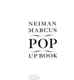 "Neiman Marcus Pop Up Book"