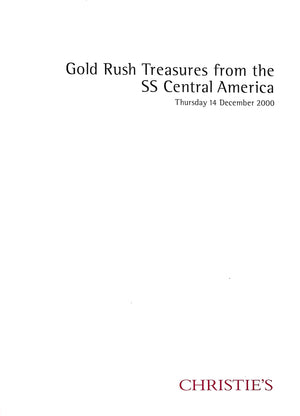 "Gold Rush Treasures From The SS Central America" 2000