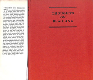 "Thoughts On Beagling" 1938 WOOD, Peter