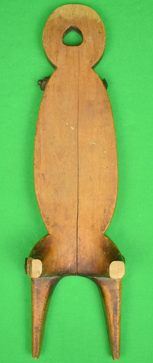"Ladies Wooden 19th C Boot Pull"