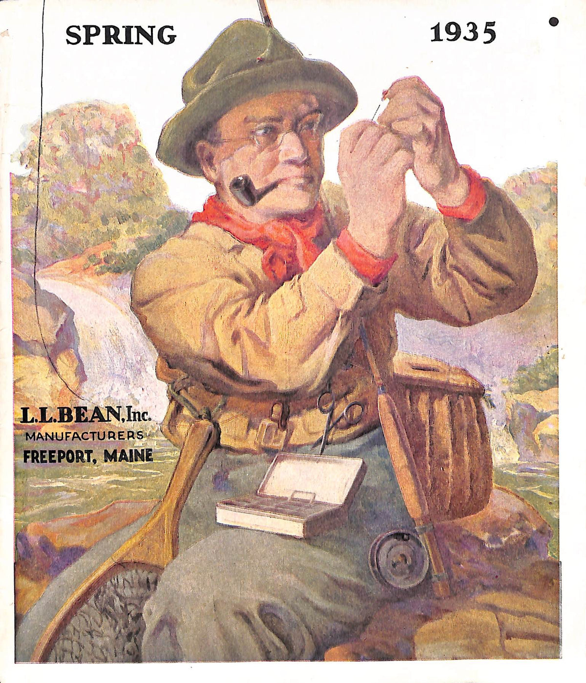 "L.L. Bean (9) Catalog Covers" 19341938