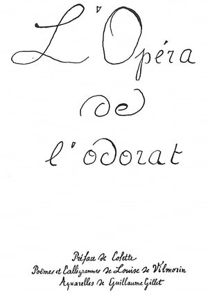 L'Opera de L'Odorat / "The Opera of Smell" 1949