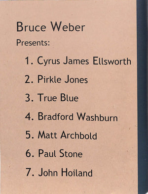"All-American" Weber, Bruce