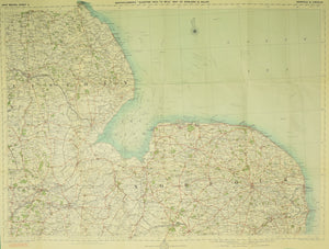 "Bartholomew's 4 Miles To The Inch Road Map Of England & Wales"