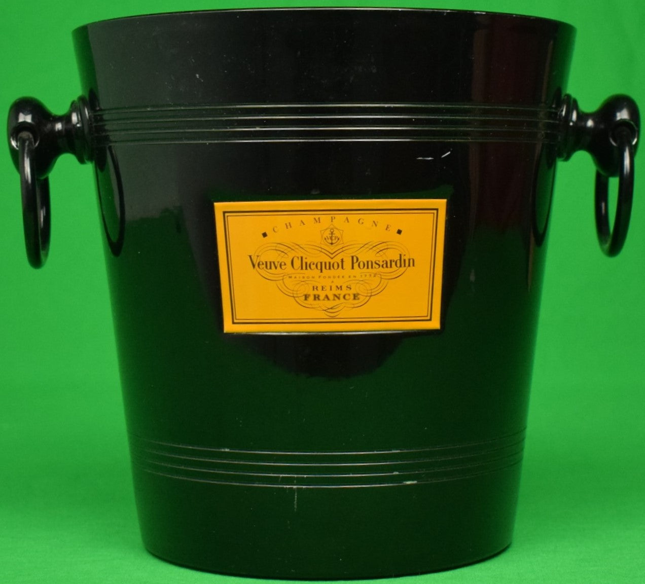 RARE Iconic Veuve Clicquot Paint Can/bucket. Storage Tin With