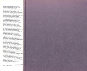 "Lartigue's Riviera" 1997 BLUME, Mary [Essay]