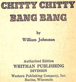 "Chitty Chitty Bang Bang" 1968 JOHNSTON, William