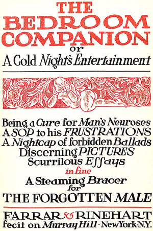"The Bedroom Companion Or A Cold Night's Entertainment" 1935