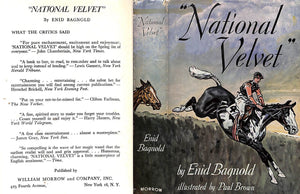 "National Velvet" 1969 BAGNOLD, Enid