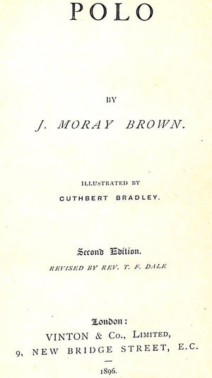 "Polo" 1896 BROWN, J. Moray (SOLD)