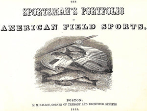 "The Sportsman's Portfolio of American Field Sports" 1929
