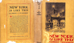 "New York Is Like This" BROCK, H.I. and GOLINKIN, J.W.