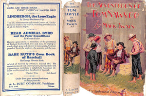 "The Adventures Of Tom Sawyer" 1920 TWAIN, Mark